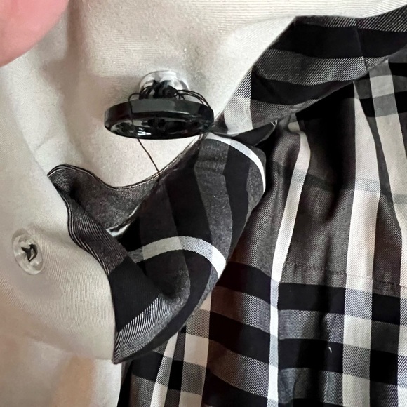 BURBERRY | Double Breasted Trench Coat Beige Cream Heritage UK 6 US 4 - Picture 14 of 16